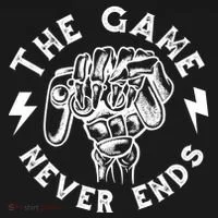 The Game Never Ends Doggie Tank thumb 4