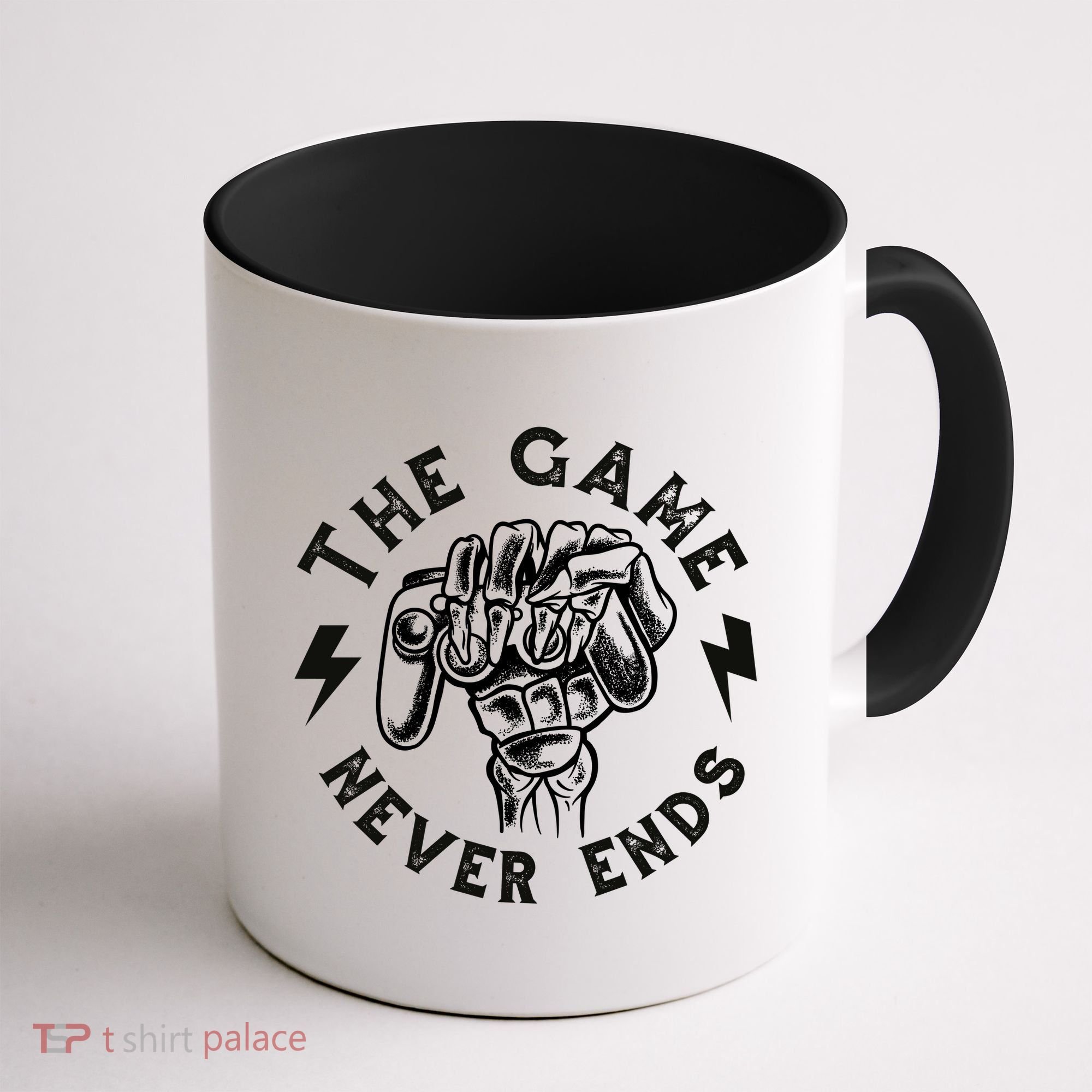 The Game Never Ends Coffee Mug