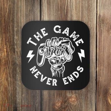 The Game Never Ends Coaster