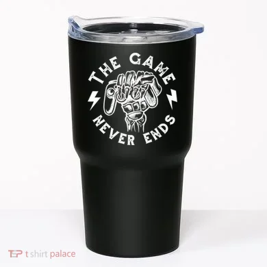 The Game Never Ends Tumbler