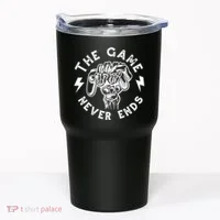 The Game Never Ends Tumbler thumb 0