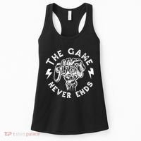 The Game Never Ends Women's Tank Top thumb 0