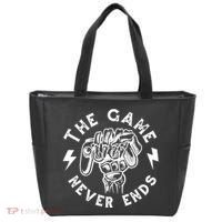 The Game Never Ends Tote Bag thumb 0