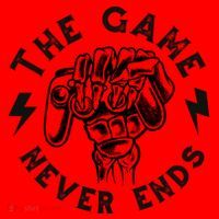 The Game Never Ends Santa Hat thumb 1
