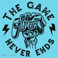The Game Never Ends Kids T-Shirt thumb 4