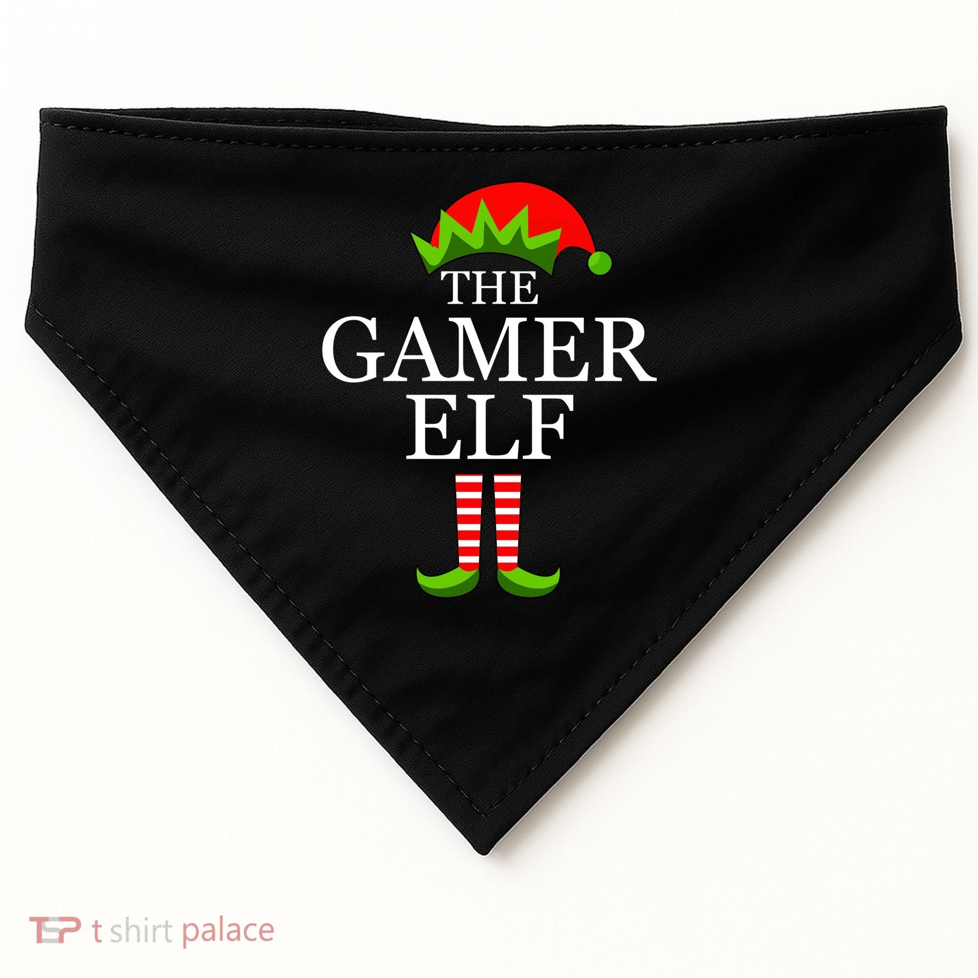 The Gamer Elf USA-Made Doggie Bandana