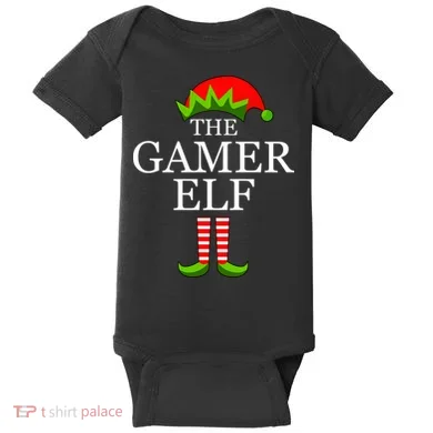The Gamer Elf Baby Bodysuit