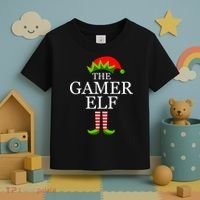 The Gamer Elf Toddler T-Shirt thumb 3