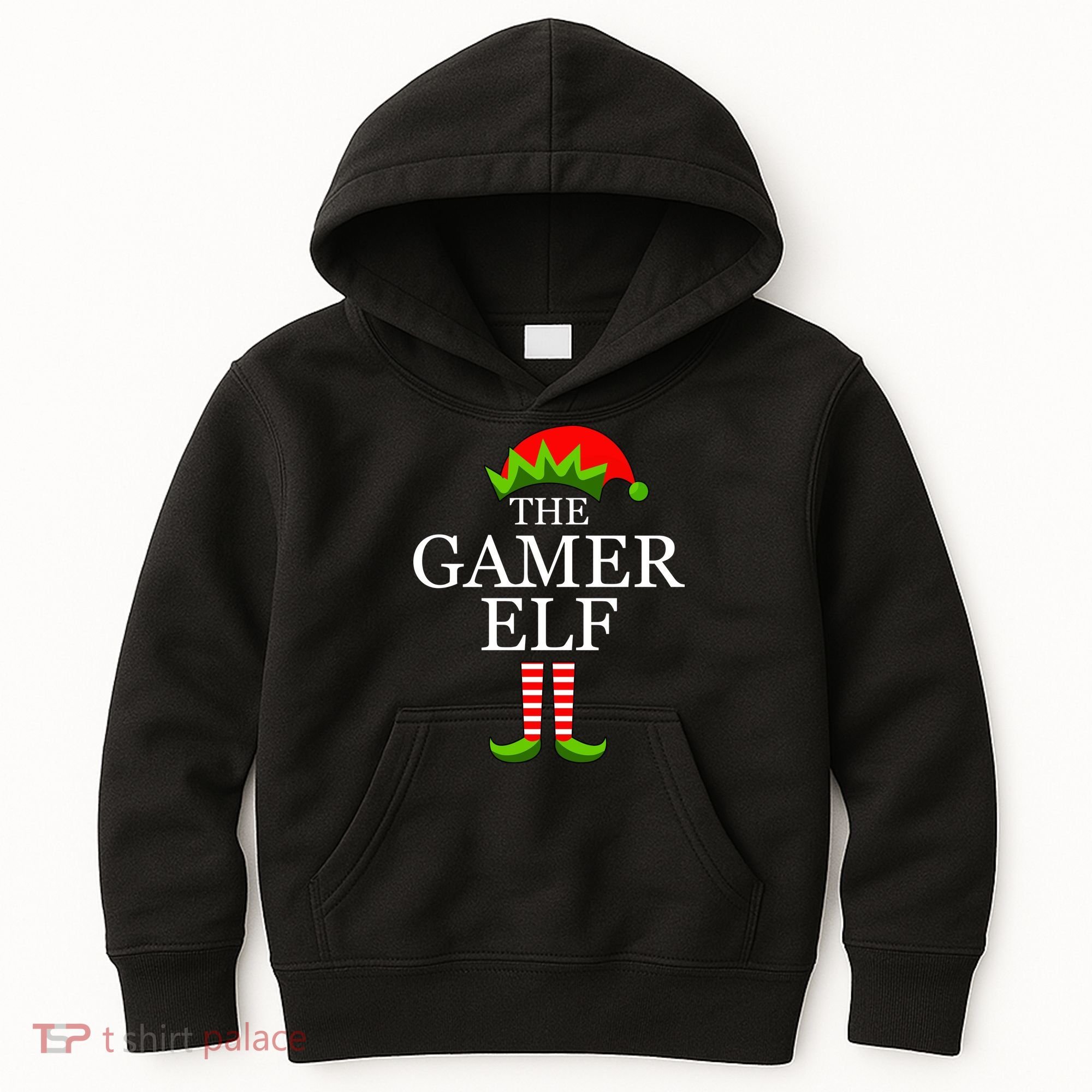 The Gamer Elf Kids Hoodie