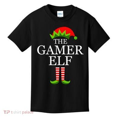 The Gamer Elf Kids T-Shirt
