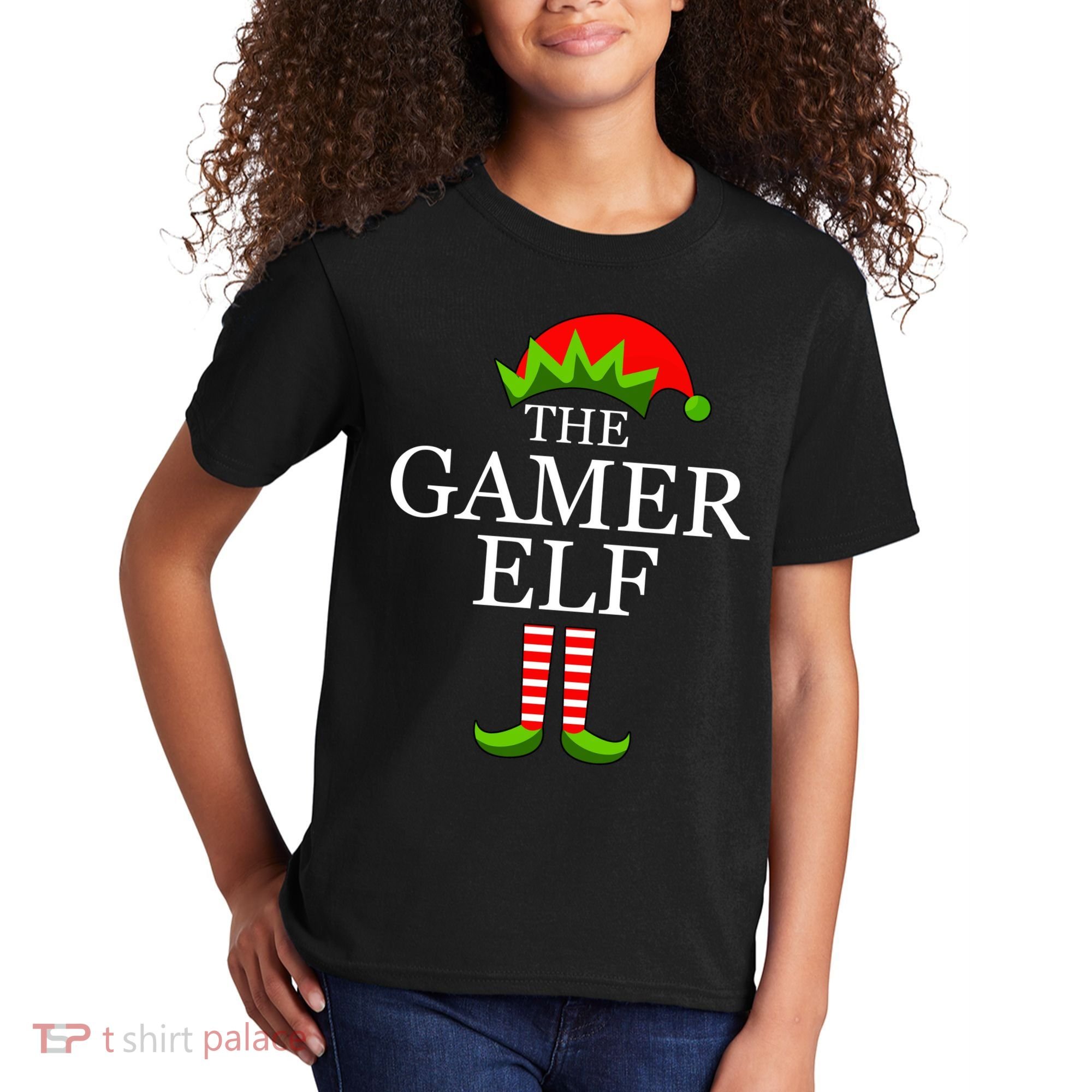The Gamer Elf Kids T-Shirt