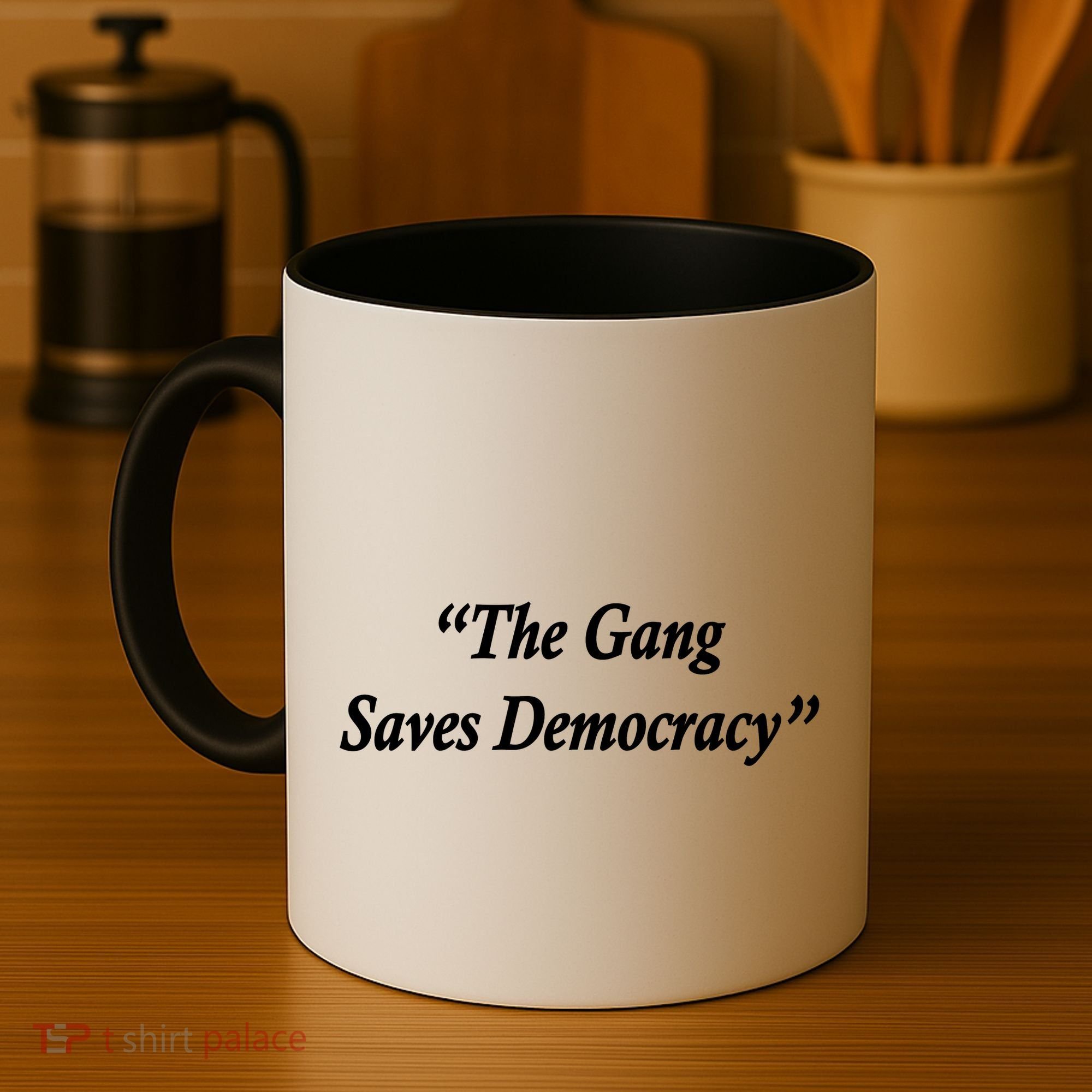 The Gang Saves Democracy Philadelphia Coffee Mug