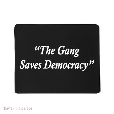 The Gang Saves Democracy Philadelphia Mousepad
