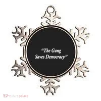 The Gang Saves Democracy Philadelphia Ornament thumb 0