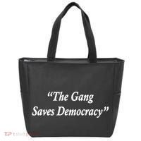 The Gang Saves Democracy Philadelphia Tote Bag thumb 0