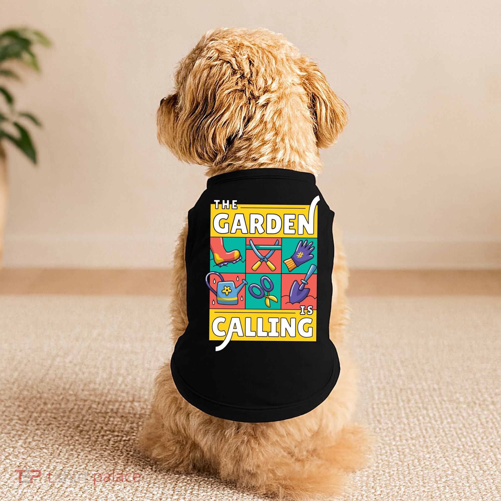 The Garden Is Calling Doggie Tank