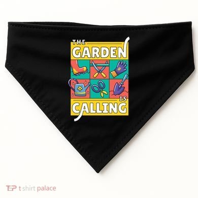 The Garden Is Calling USA-Made Doggie Bandana