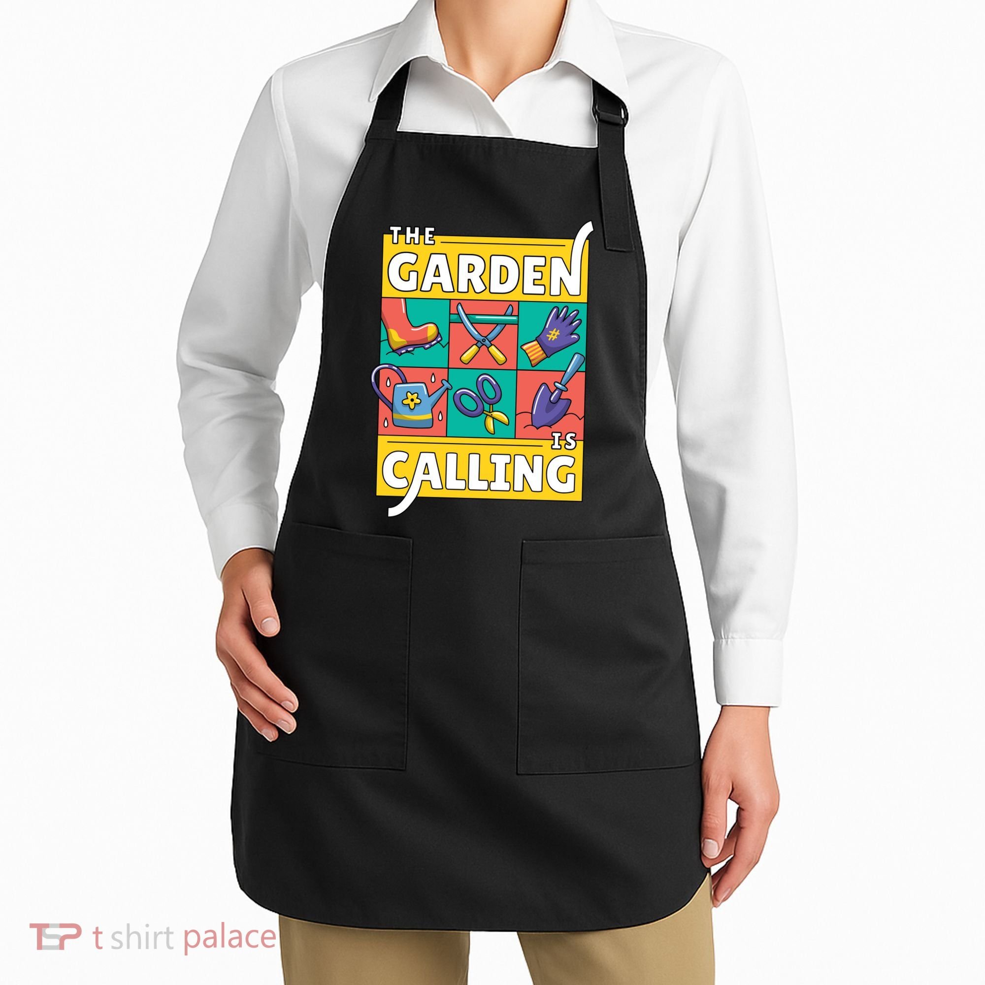 The Garden Is Calling Apron