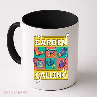 The Garden Is Calling Coffee Mug