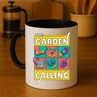 The Garden Is Calling Coffee Mug thumb 4