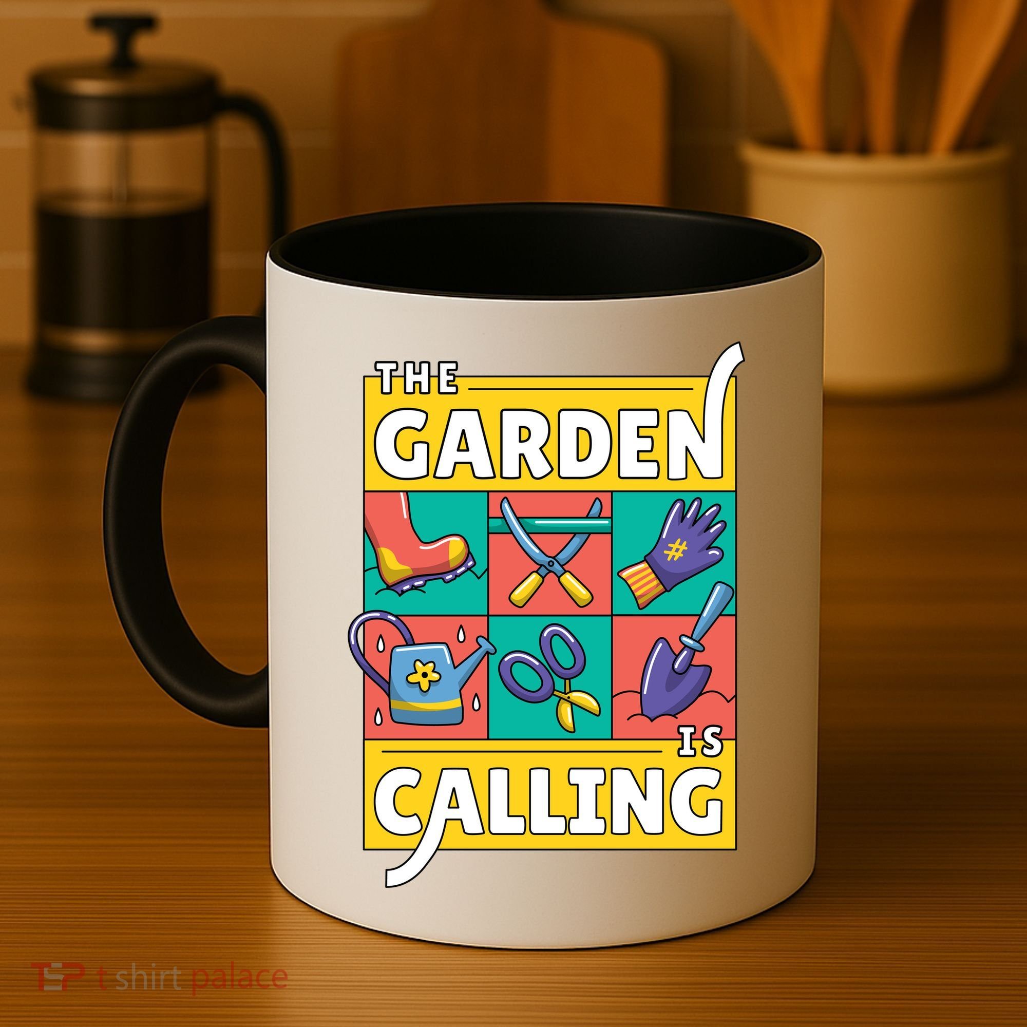 The Garden Is Calling Coffee Mug
