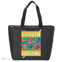 The Garden Is Calling Tote Bag thumb 0