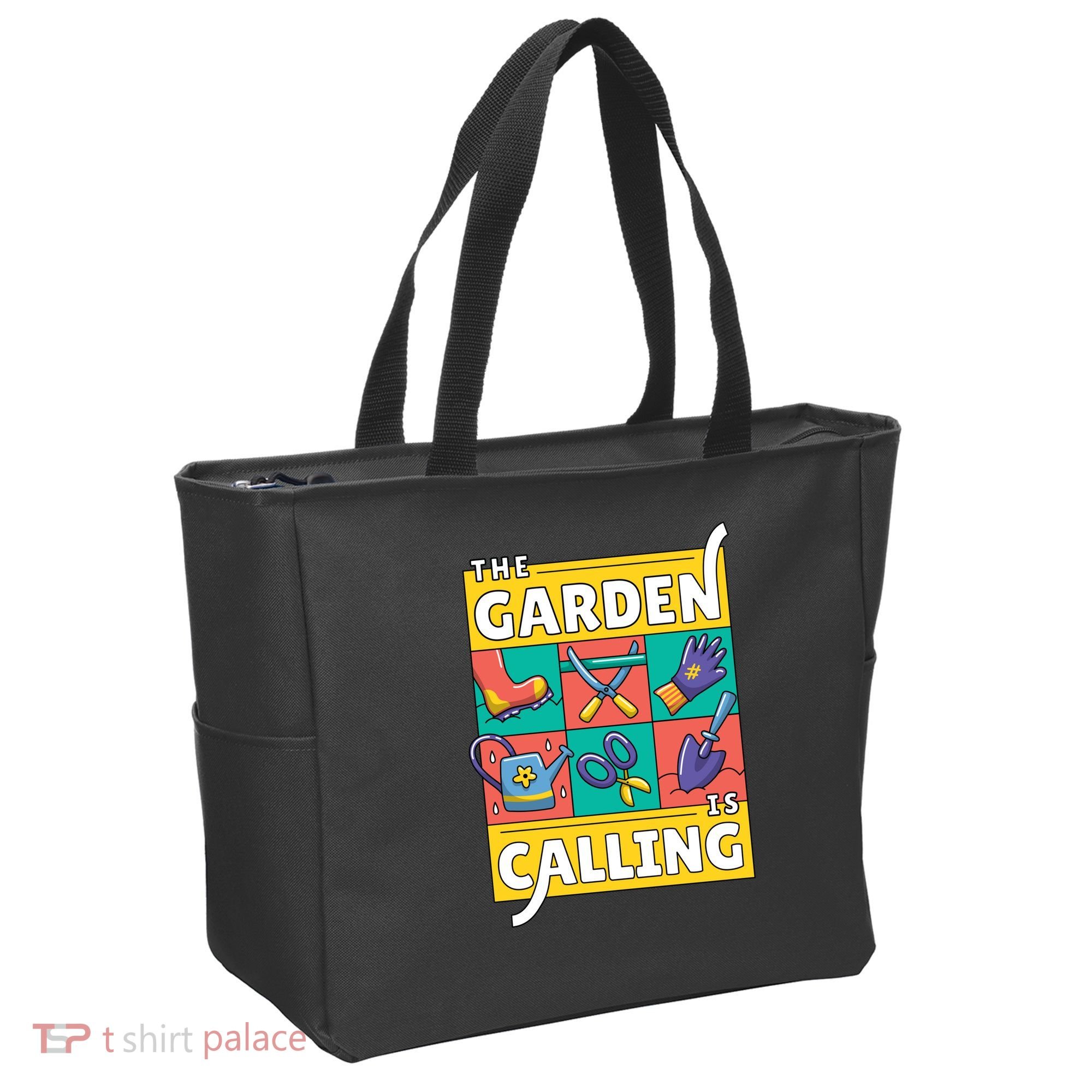 The Garden Is Calling Tote Bag