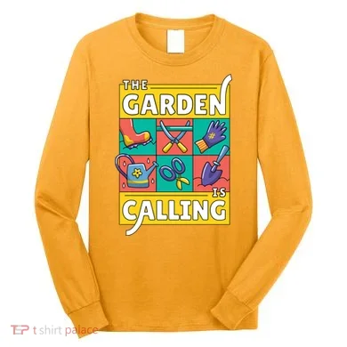 The Garden Is Calling Long Sleeve Shirt