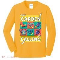 The Garden Is Calling Kids Long Sleeve Shirt thumb 0