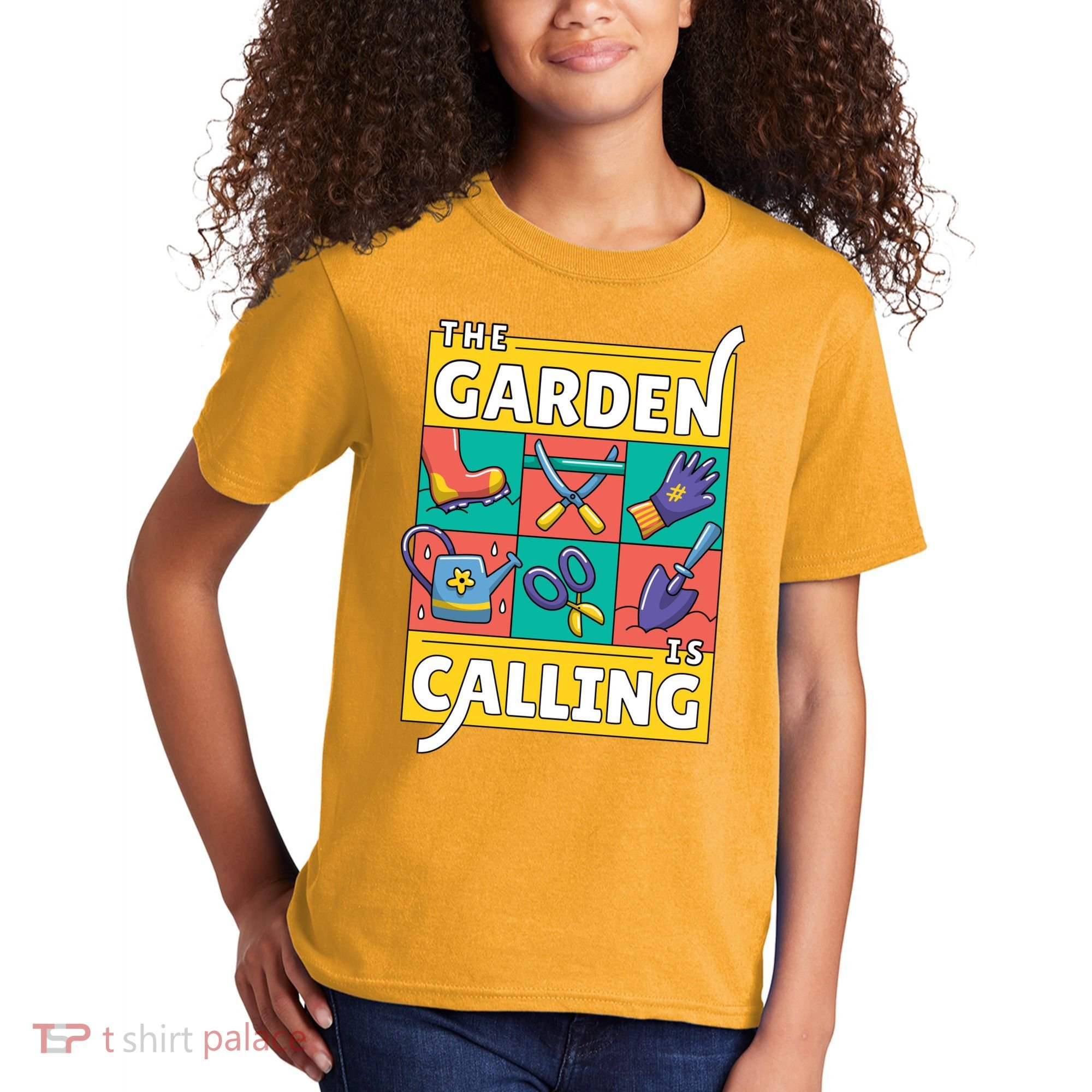 The Garden Is Calling Kids T-Shirt