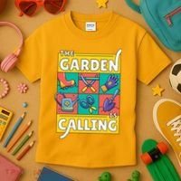 The Garden Is Calling Kids T-Shirt thumb 3