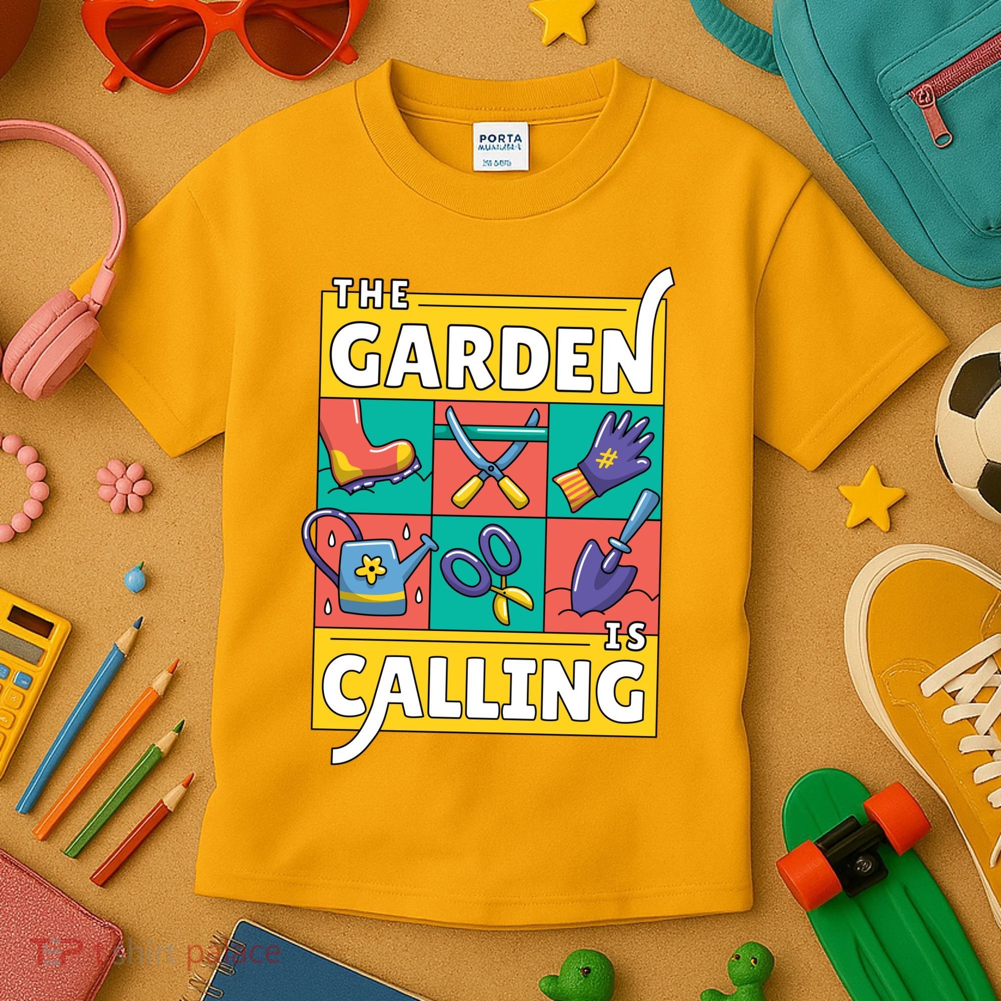 The Garden Is Calling Kids T-Shirt
