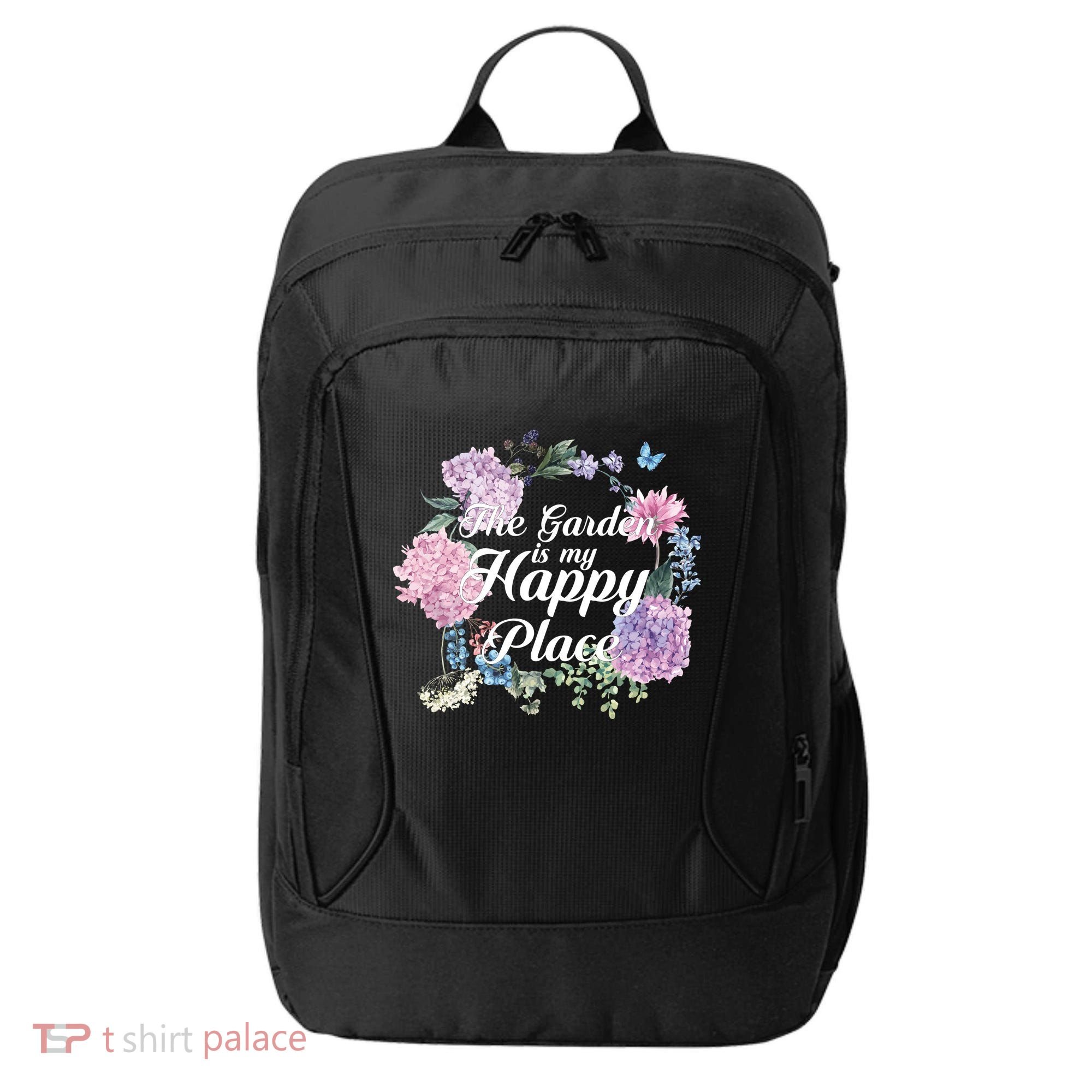 The Garden Is My Happy Place City Backpack