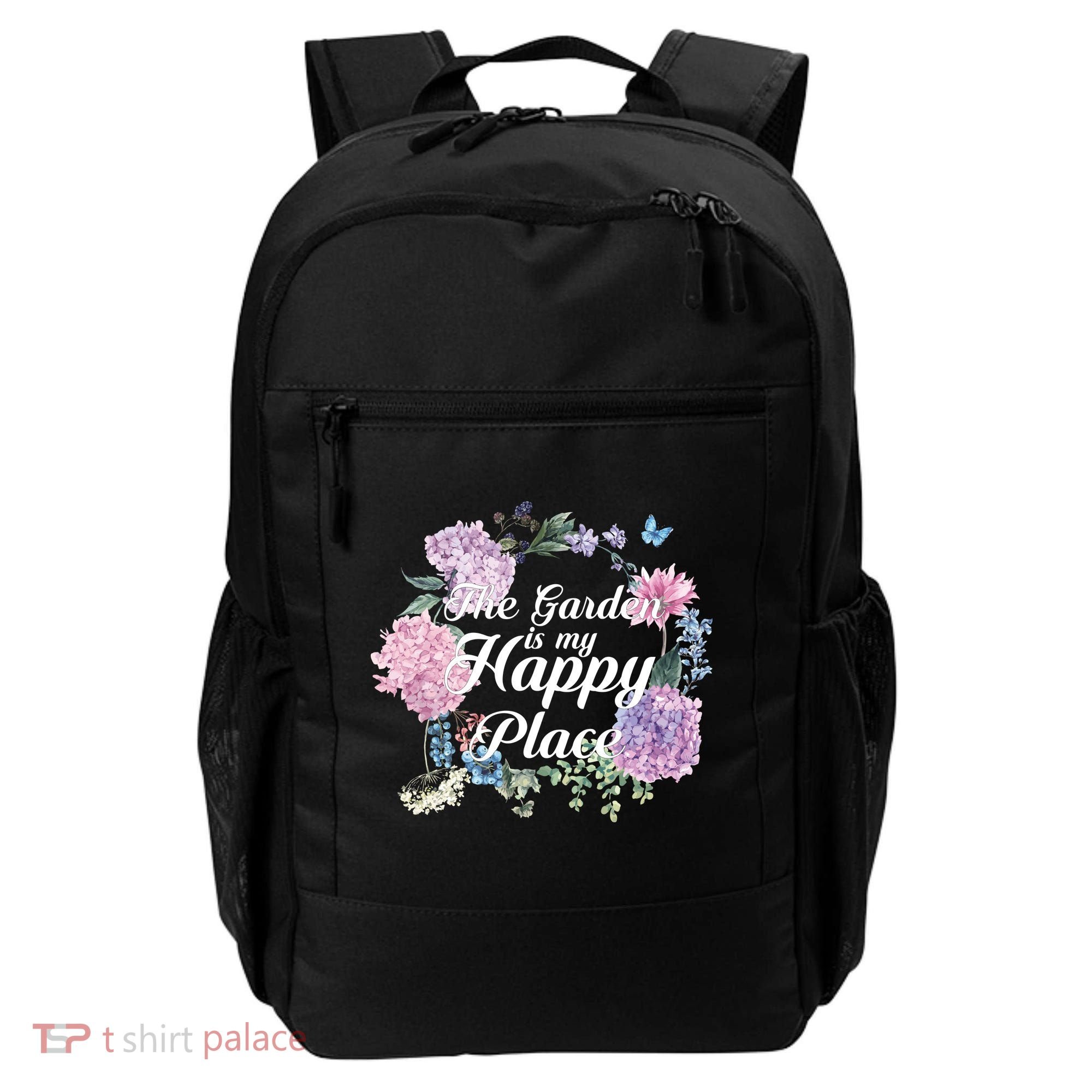 The Garden Is My Happy Place Backpack