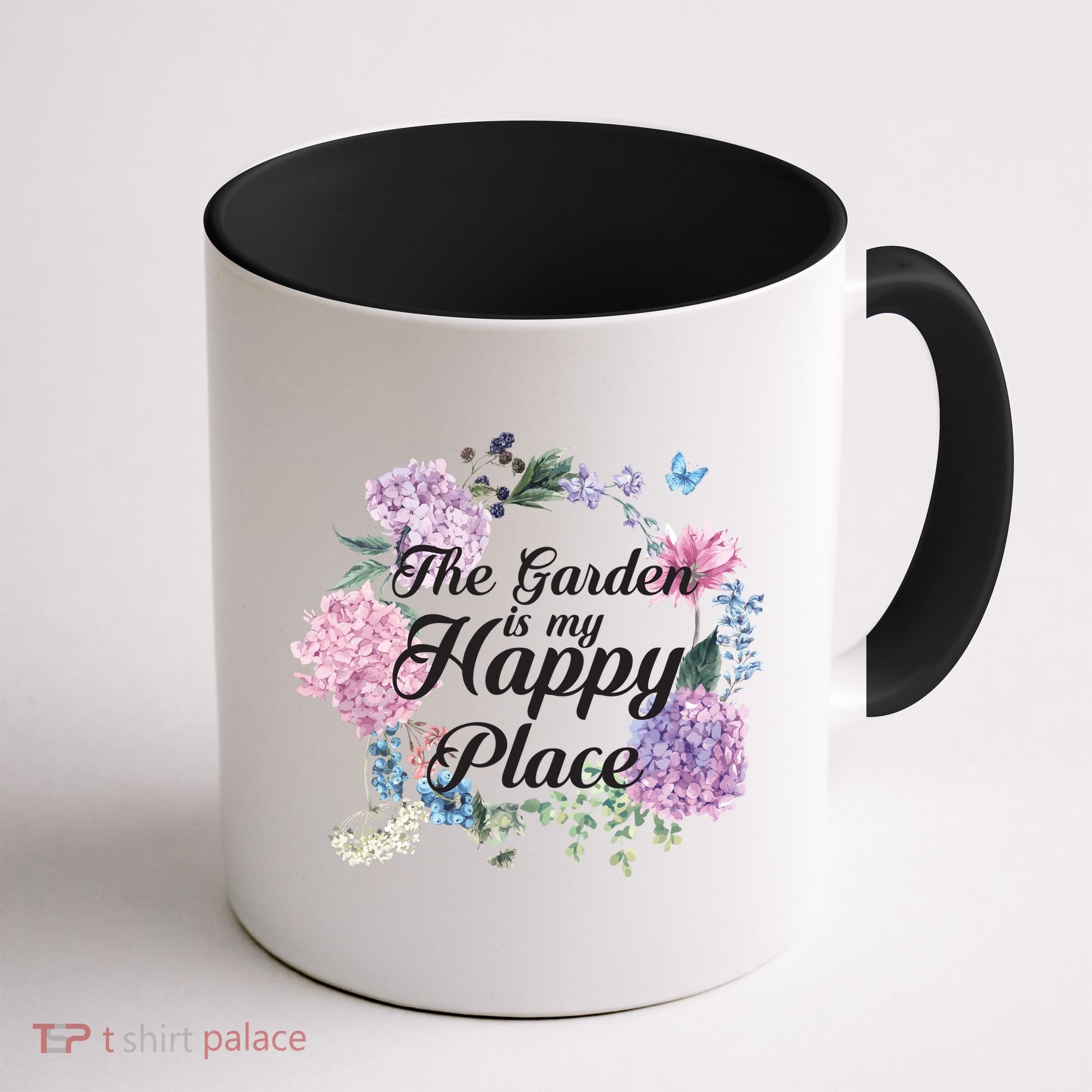The Garden Is My Happy Place Coffee Mug