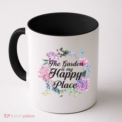 The Garden Is My Happy Place Coffee Mug
