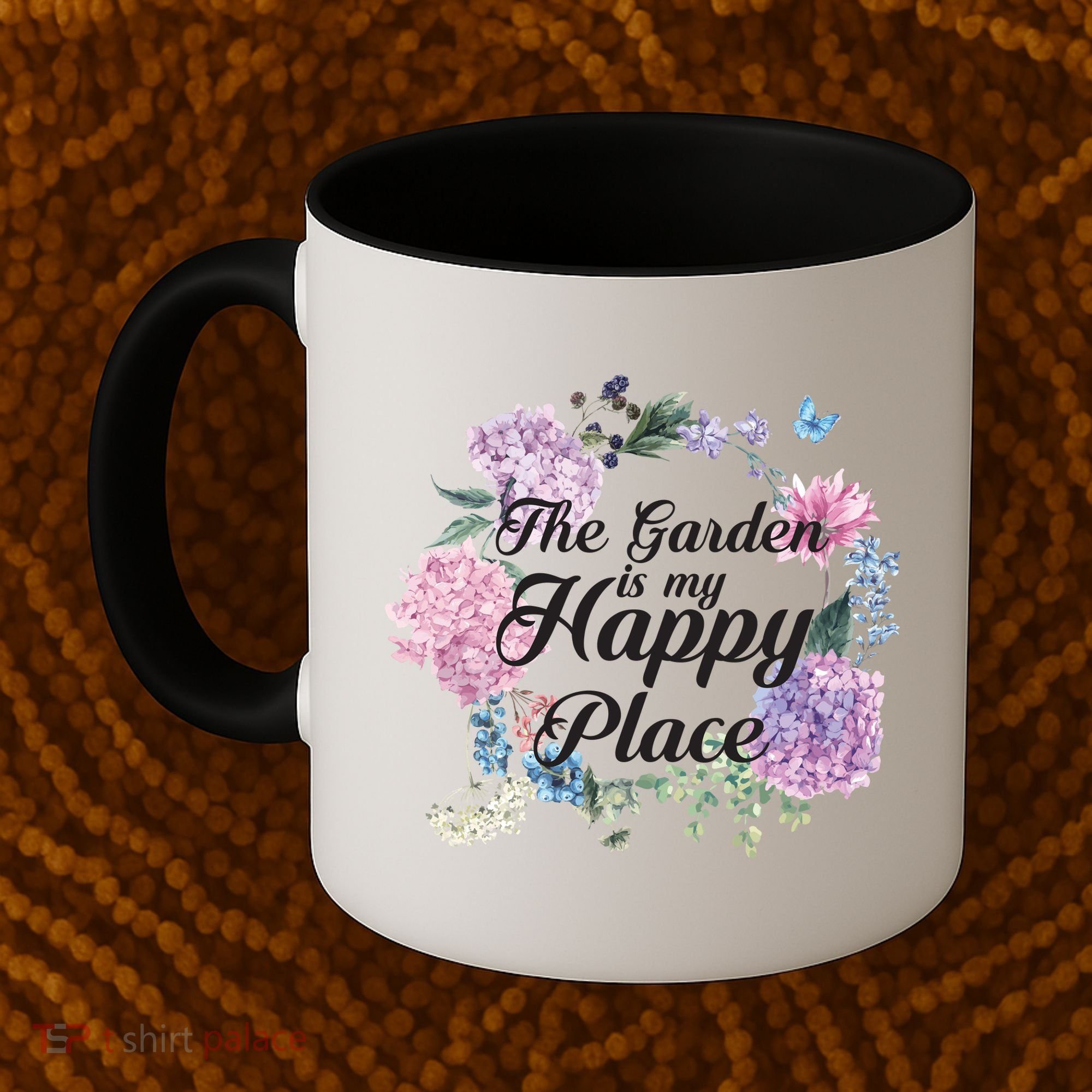 The Garden Is My Happy Place Coffee Mug