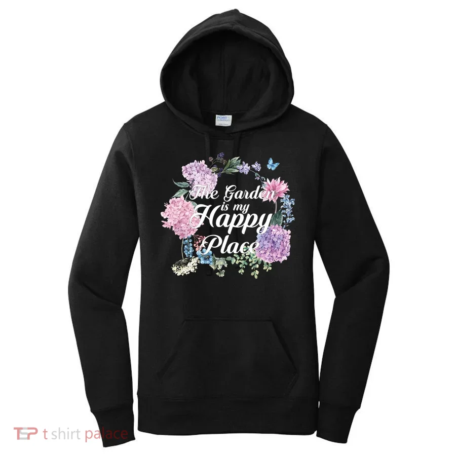 The Garden Is My Happy Place Women's Hoodie