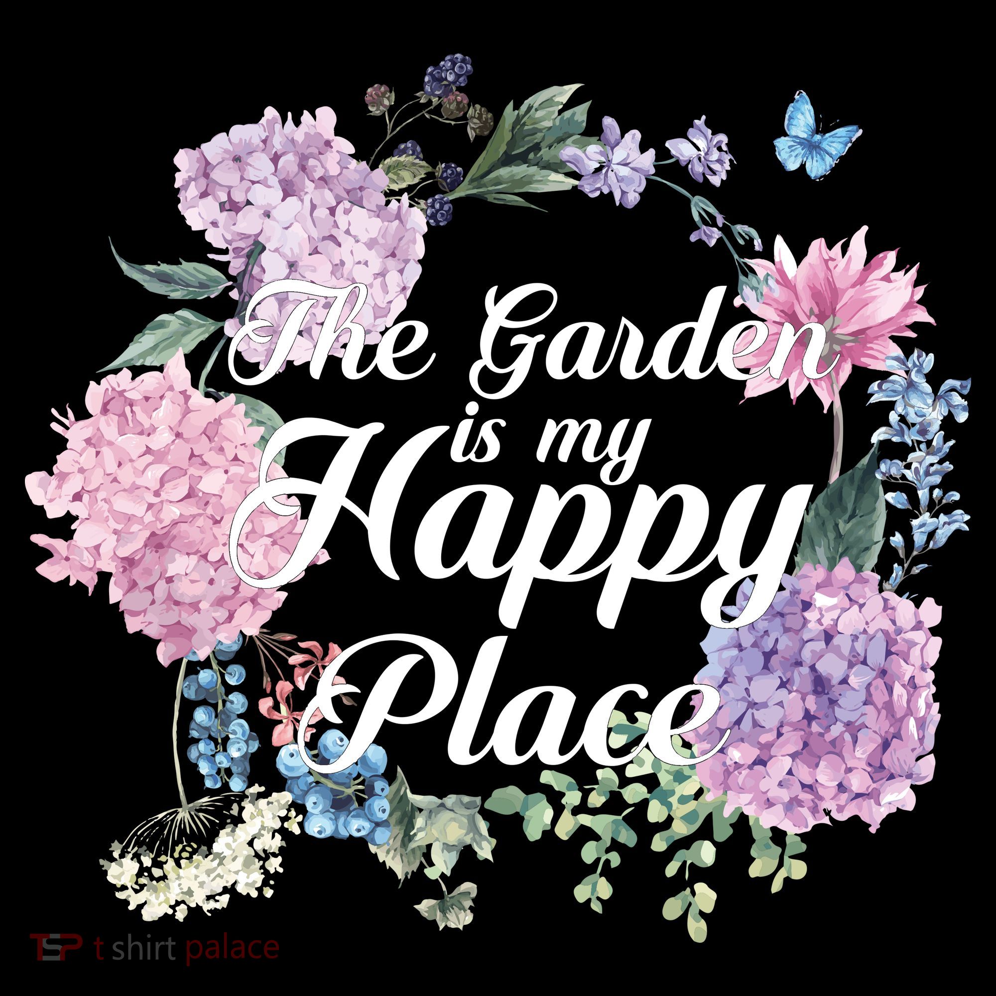 The Garden Is My Happy Place Women's Tank Top
