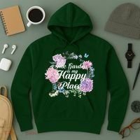 The Garden Is My Happy Place Hoodie thumb 3