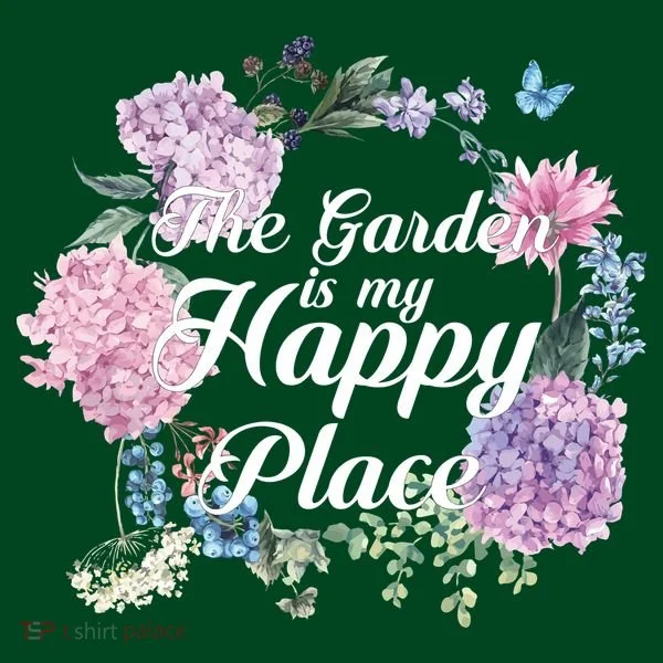 The Garden Is My Happy Place Hoodie