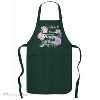 The Garden Is My Happy Place Apron thumb 0