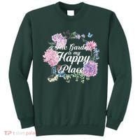 The Garden Is My Happy Place Sweatshirt thumb 0