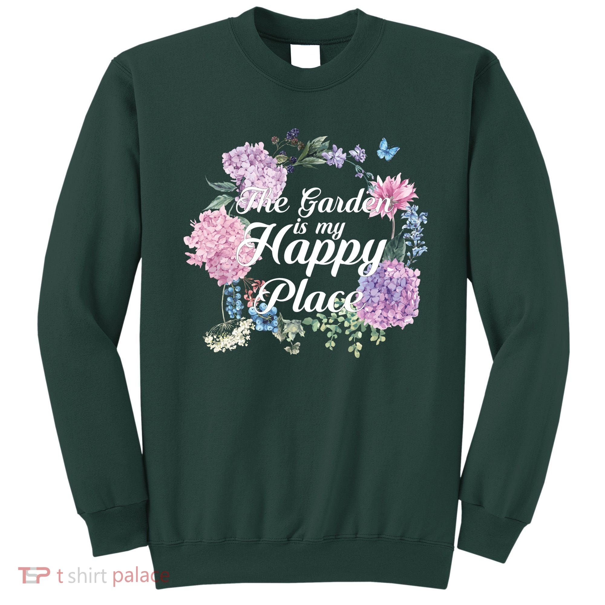 The Garden Is My Happy Place Sweatshirt