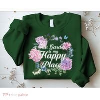 The Garden Is My Happy Place Sweatshirt thumb 2