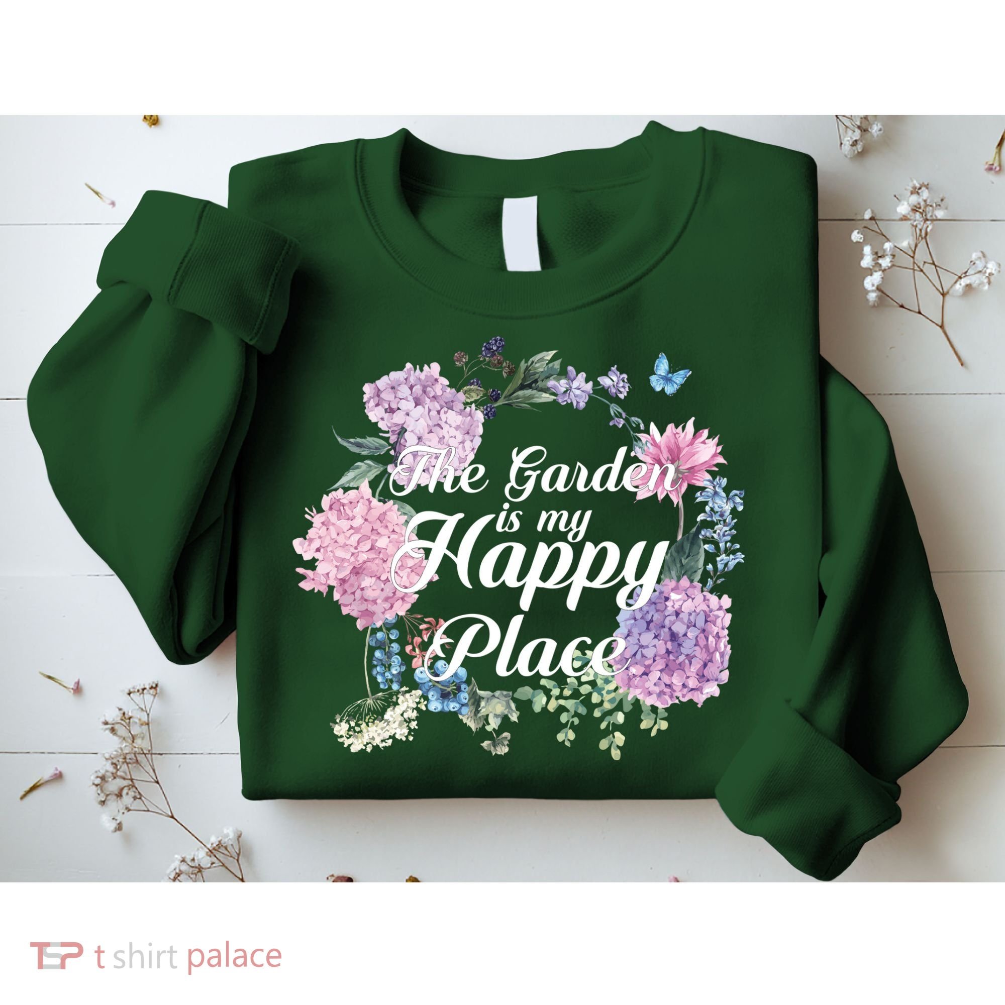 The Garden Is My Happy Place Sweatshirt
