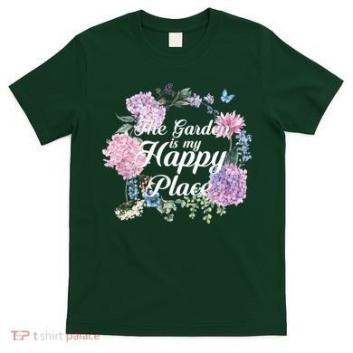 The Garden Is My Happy Place T-Shirt