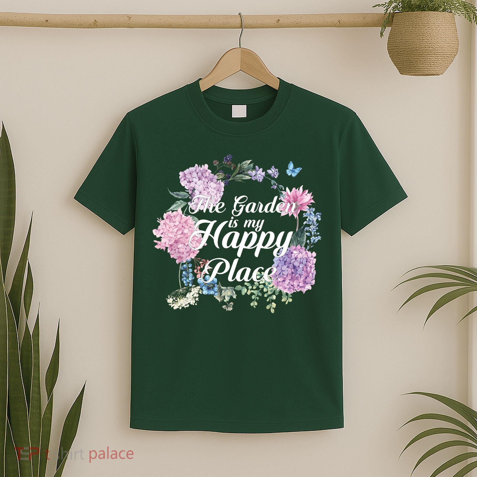The Garden Is My Happy Place T-Shirt