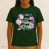 The Garden Is My Happy Place T-Shirt thumb 4