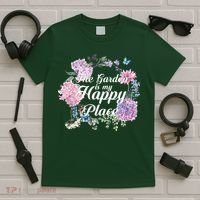 The Garden Is My Happy Place T-Shirt thumb 5